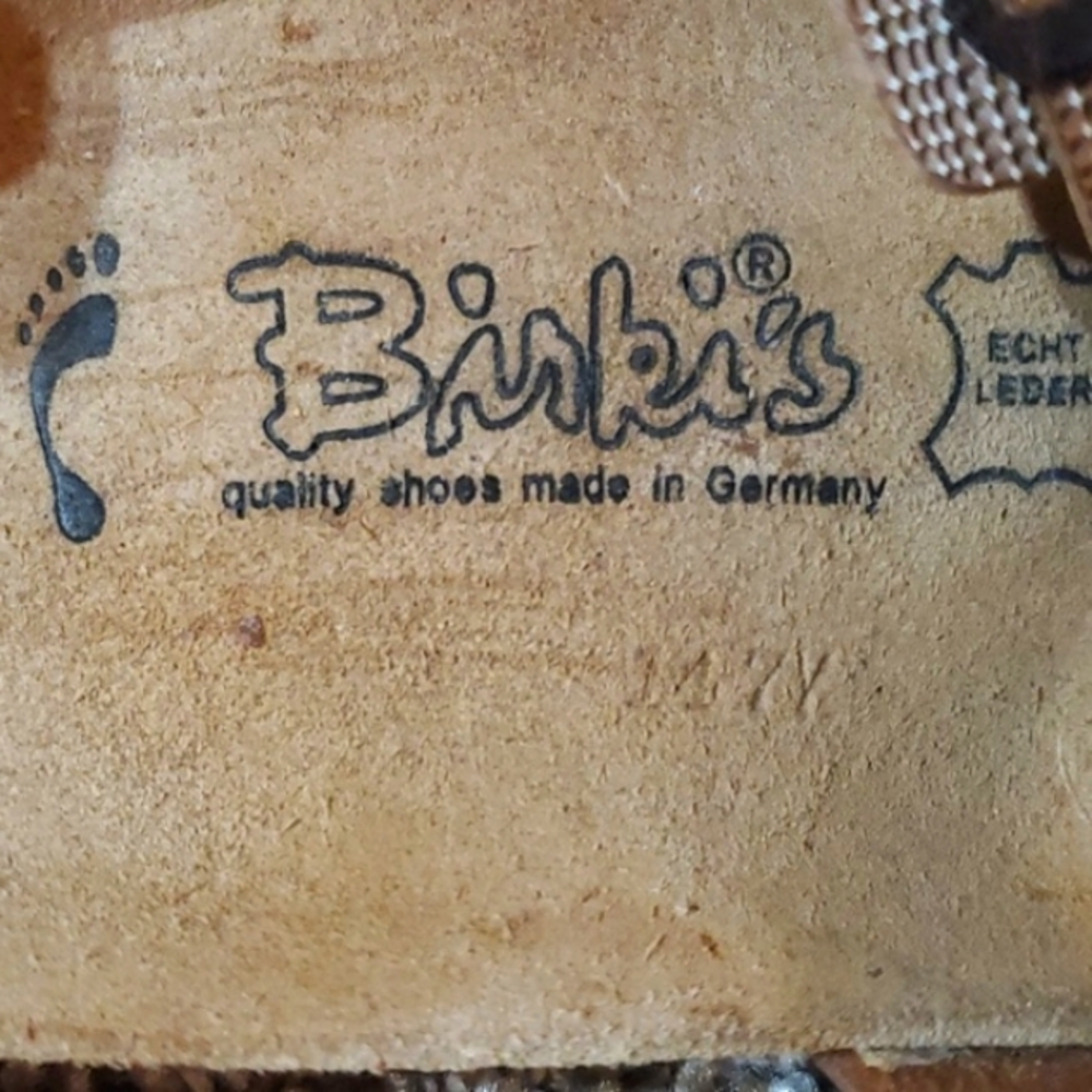 Birki's By Birkenstock Lillie Brown Plaid Ankle Strap Sandals US Ladies Size 8 - Picture 10 of 12